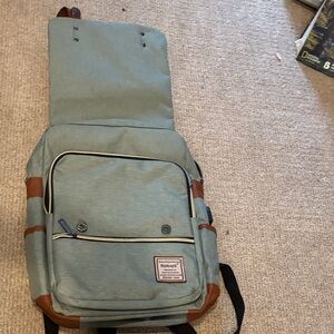 Herschel Supply Company Teal and Tan Backpack